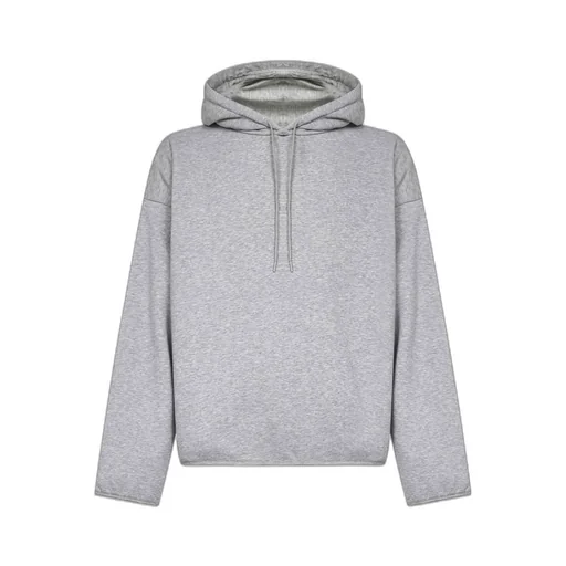 Dropped-Shoulder Hooded Sweatshirt