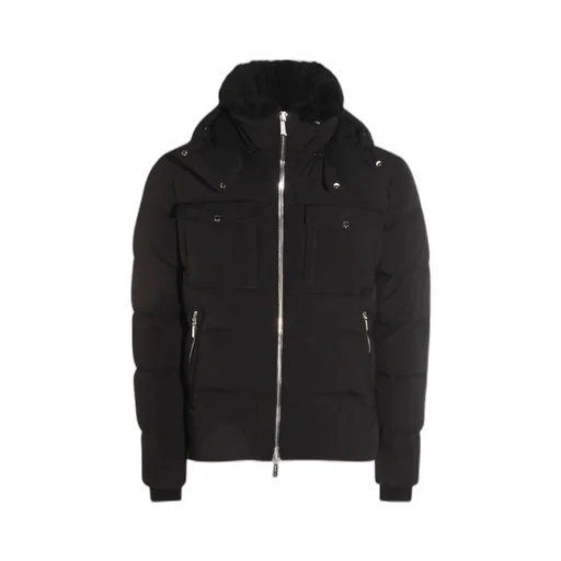 Hooded Flap-Pocket Jacket