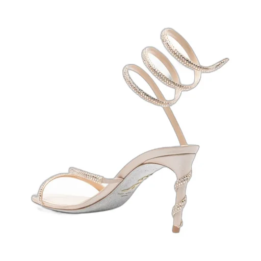80Mm Margot Spiral-Embellished Sandals
