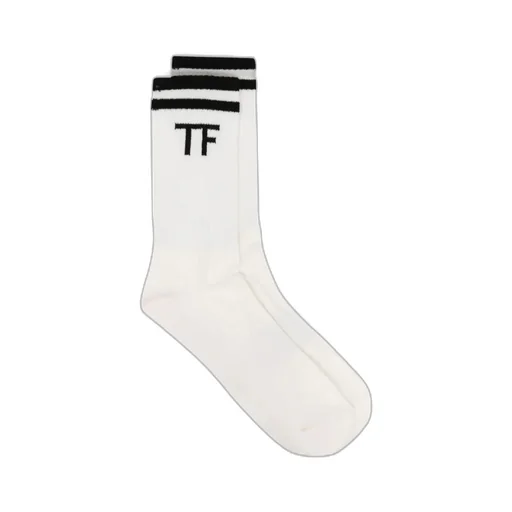 Tom Ford Logo Intarsia Socks