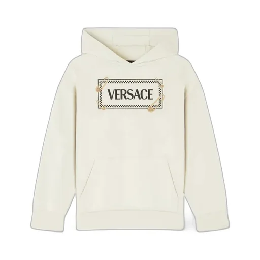 Safety-Pin Logo Hoodie