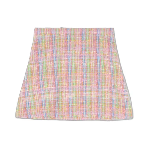 Tweed A-Line Skirt