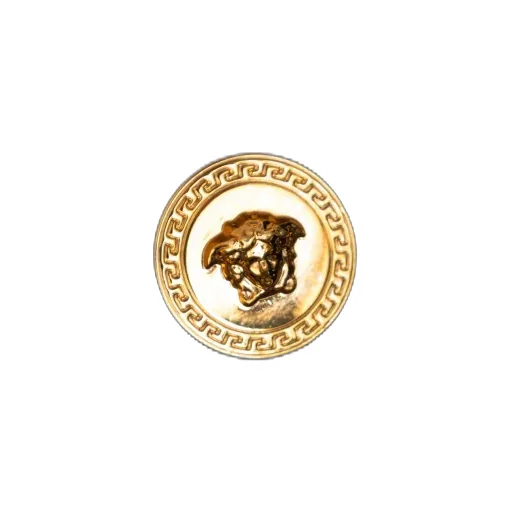 Medusa-Button Trousers