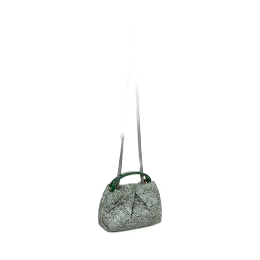 Small Pleated Crossbody Bag