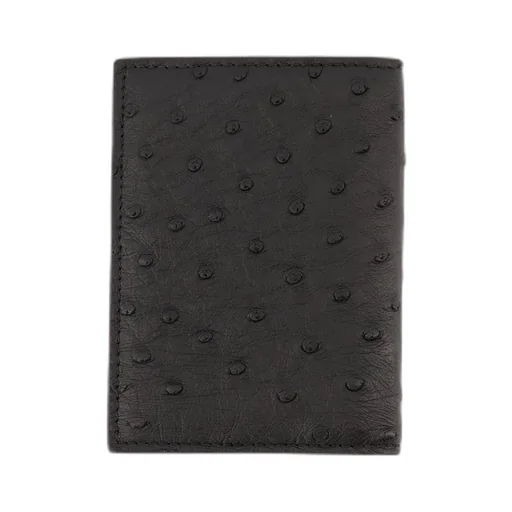 Ostrich-Leather Cardholder