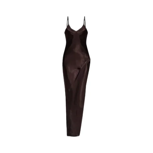 Side-Slit Slip Maxi Dress