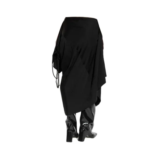 Draped Asymmetrical Dress
