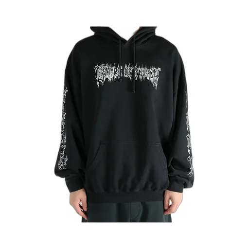 Vetements Cof Logo Oversized Hoodie