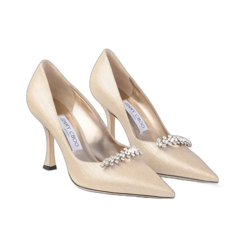 90Mm Belinda Crystal-Embellished Pumps