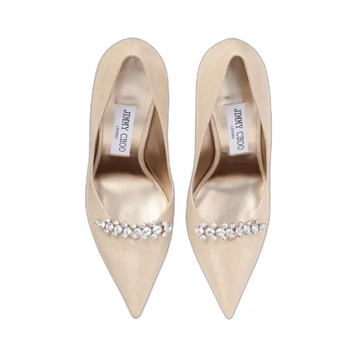 90Mm Belinda Crystal-Embellished Pumps
