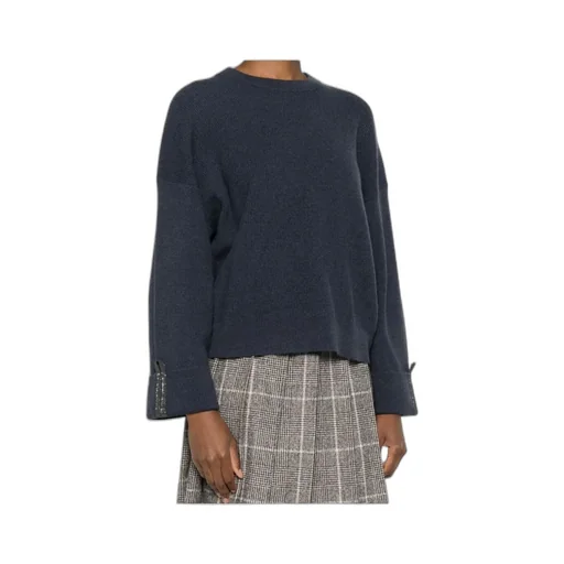 Cuff-Detail Sweater