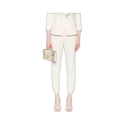 Elisabetta Franchi High-Waist Trousers