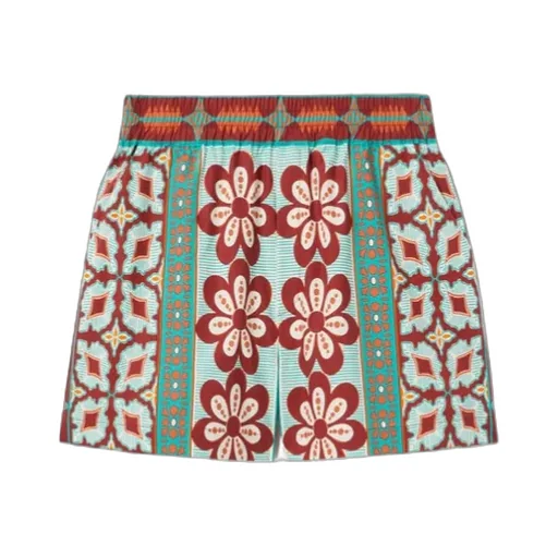 Floral-Print Shorts