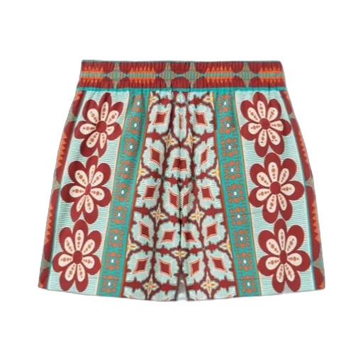 Floral-Print Shorts