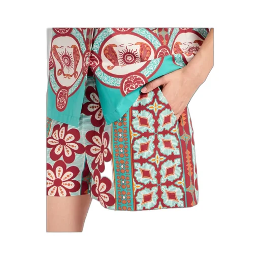 Floral-Print Shorts
