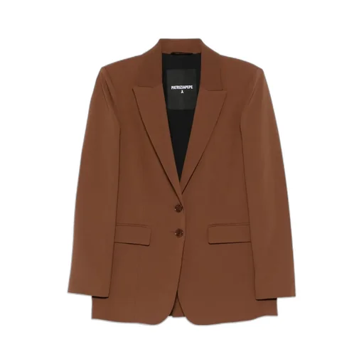 Two-Button Notched-Lapel Blazer