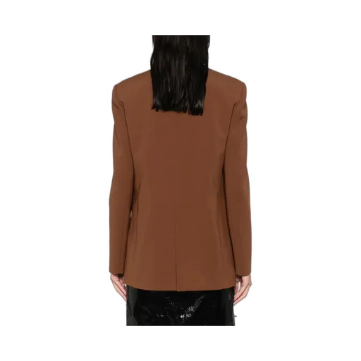 Two-Button Notched-Lapel Blazer