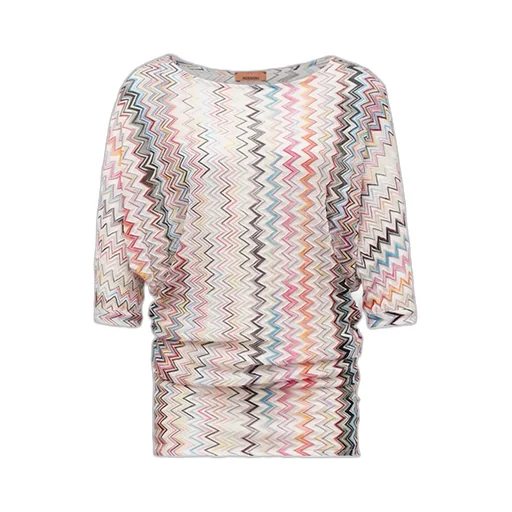 Missoni Zig-Zag Pattern Knitted Top
