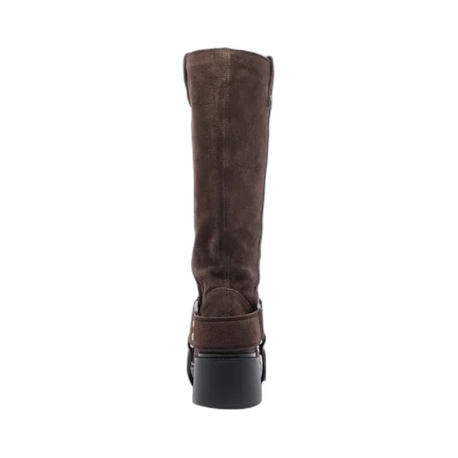 Squared Toe Heeled Boots