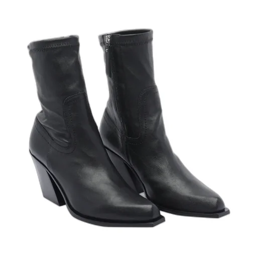 Side Zipper Ankle Boots