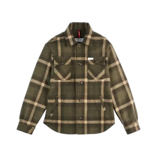 Fay Archive Plaid Overshirt Jacket