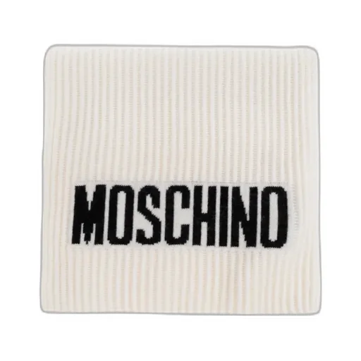 Ribbed Logo Scarf