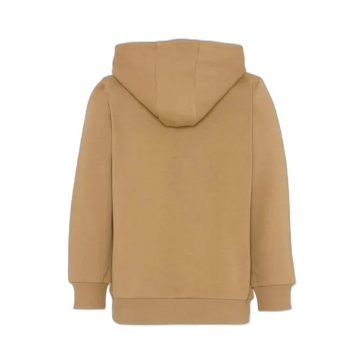 Boss Kids Long Sleeved Logo Printed Hoodie