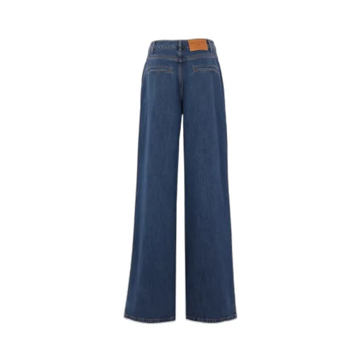 Ermanno Scervino High-Waist Wide-Leg Jeans