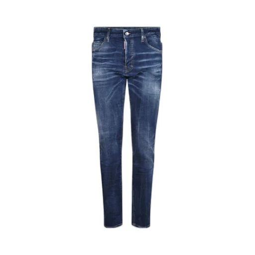Dsquared2 Straight-Leg Distressed Jeans