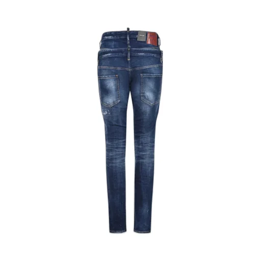 Dsquared2 Straight-Leg Distressed Jeans