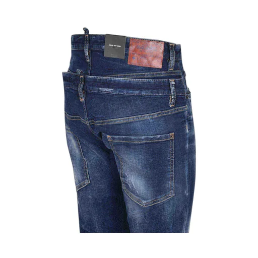 Dsquared2 Straight-Leg Distressed Jeans