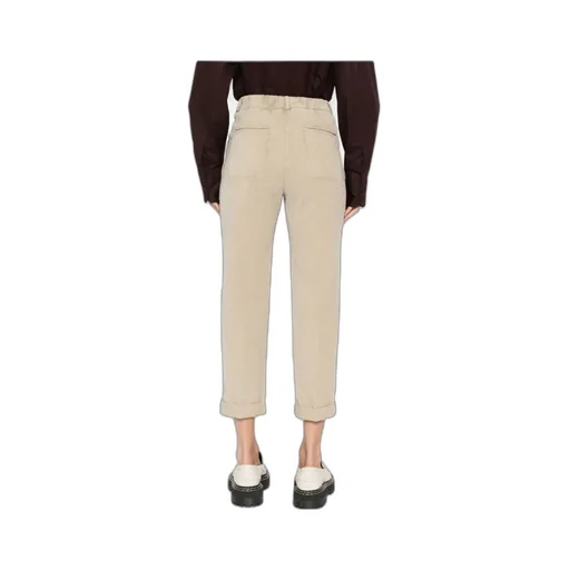 Pleated Cuffed Trousers