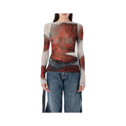 Floral Long-Sleeved T-Shirt
