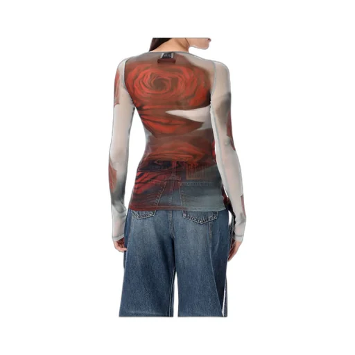 Floral Long-Sleeved T-Shirt
