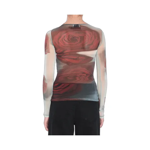 Blurry Roses Top