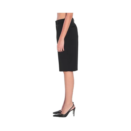 Pleated Wide-Leg Shorts