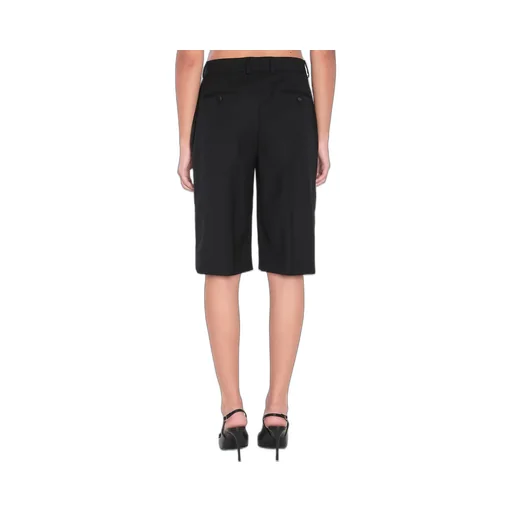 Pleated Wide-Leg Shorts