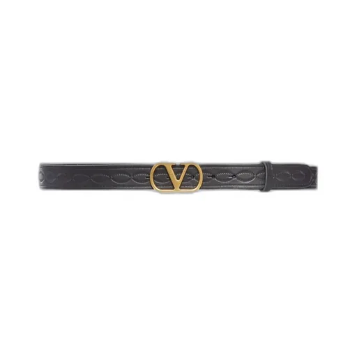 Embossed Leather Belt