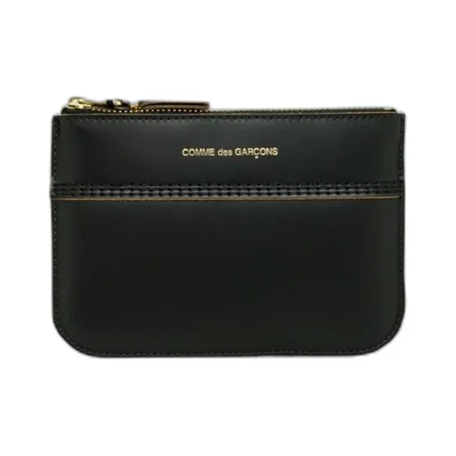 Comme Des GarÇOns Wallet Logo Stamp Small Pouch