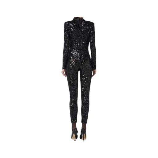 Sequin-Embellished Jumpsuit