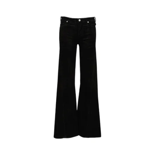 7 For All Mankind Wide-Leg Zip Jeans