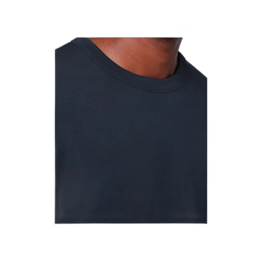 Oversized Navy Blue Cotton T-Shirt