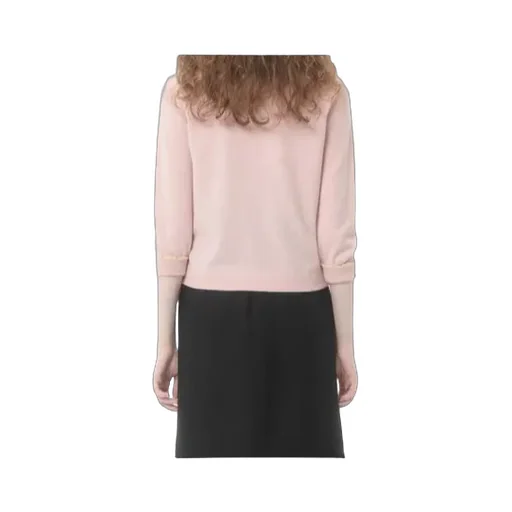 Valentino Lace Embellished Button-Up Cardigan
