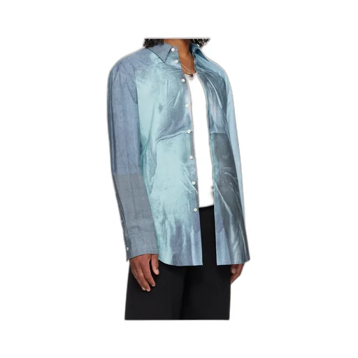 The Water Printed Buttoned Shirt