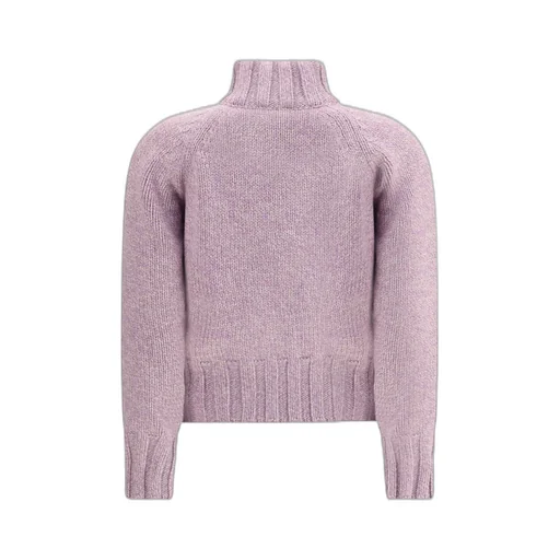 High-Neck Zip-Front Cardigan