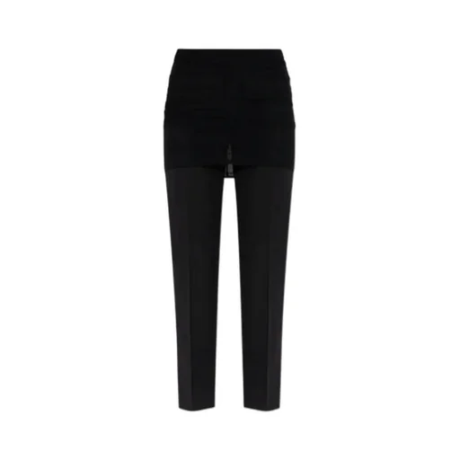 Draped-Layer Trousers