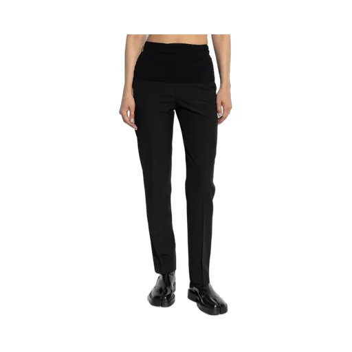 Draped-Layer Trousers