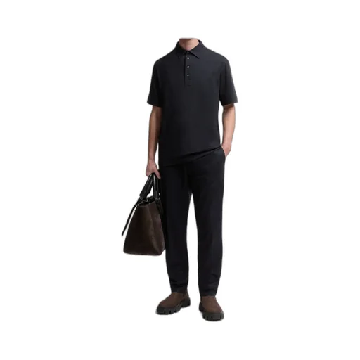 Cotton & Cashmere Polo Shirt