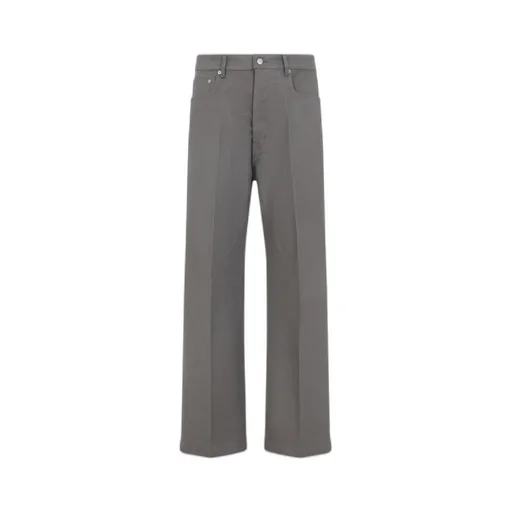 Cotton Straight-Leg Jeans