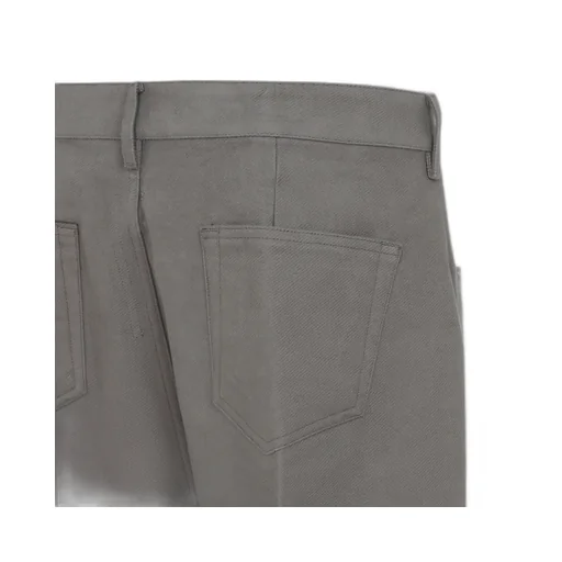 Cotton Straight-Leg Jeans